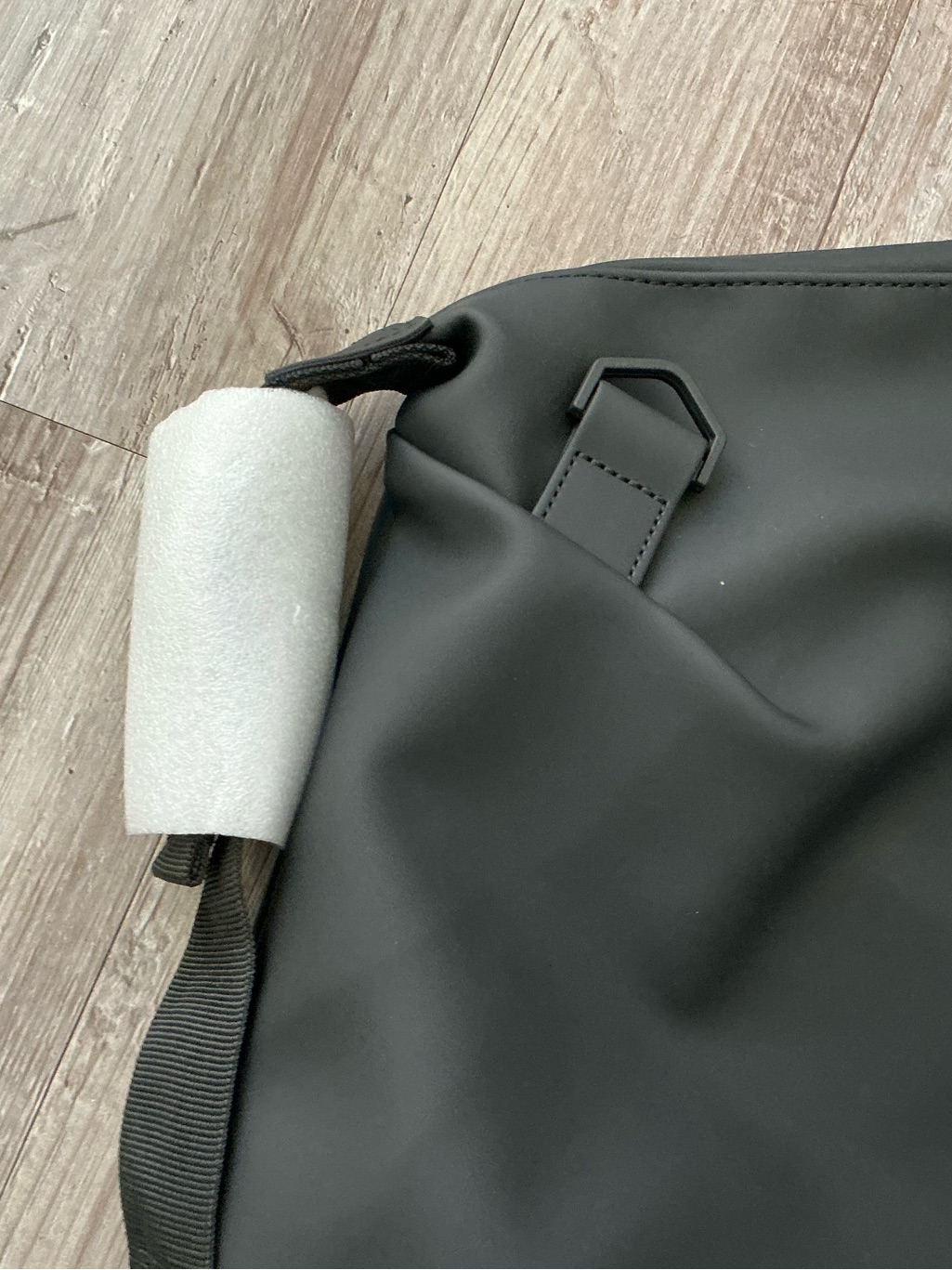 Rains Black Weekend Duffel Bag — image 3 of 8